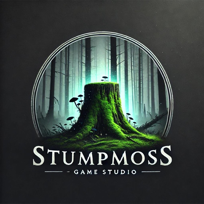 StumpMoss — mossy stump emblem